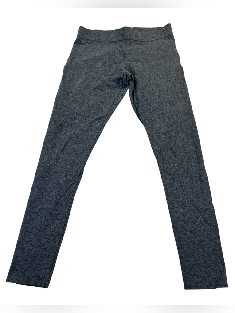 Aerie Women’s M Classic Wide Waistband Leggings Charcoal Heather Y2K Sporty